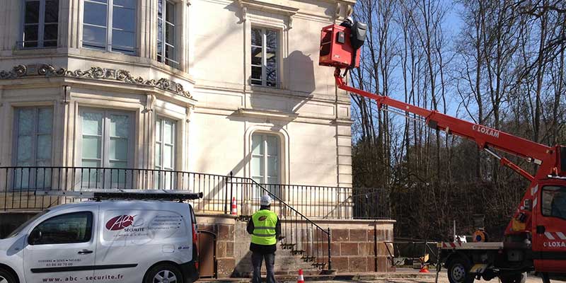 installation alarme extérieur